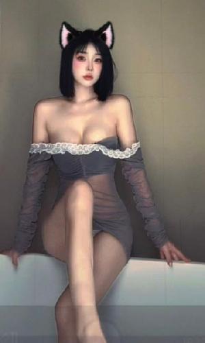 包河气质的短发小姐姐